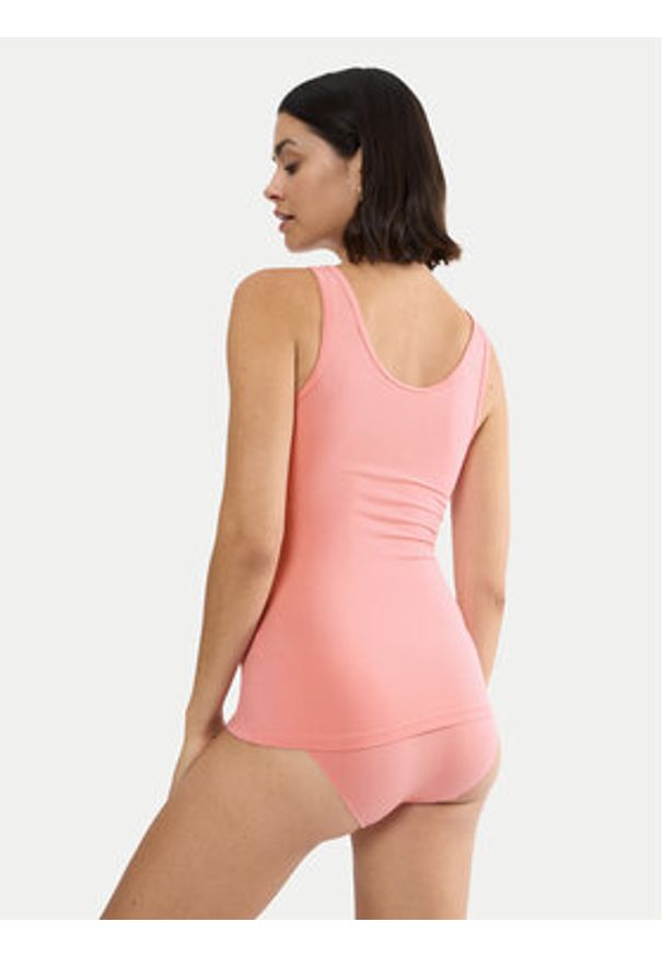 Triumph Top Feel Of Modal 10221637 Różowy Slim Fit. Kolor: różowy