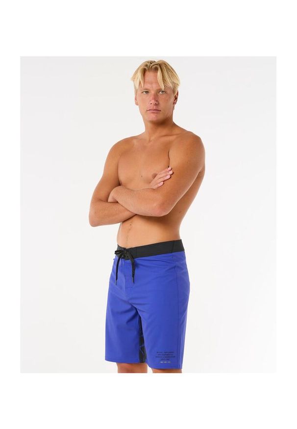 Spodenki surfingowe męskie Rip Curl Mirage Burner Raw Energy Niebieski. Kolor: niebieski