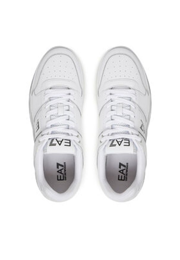 EA7 Emporio Armani Sneakersy X8X234 XK422 R938 Biały. Kolor: biały. Materiał: skóra