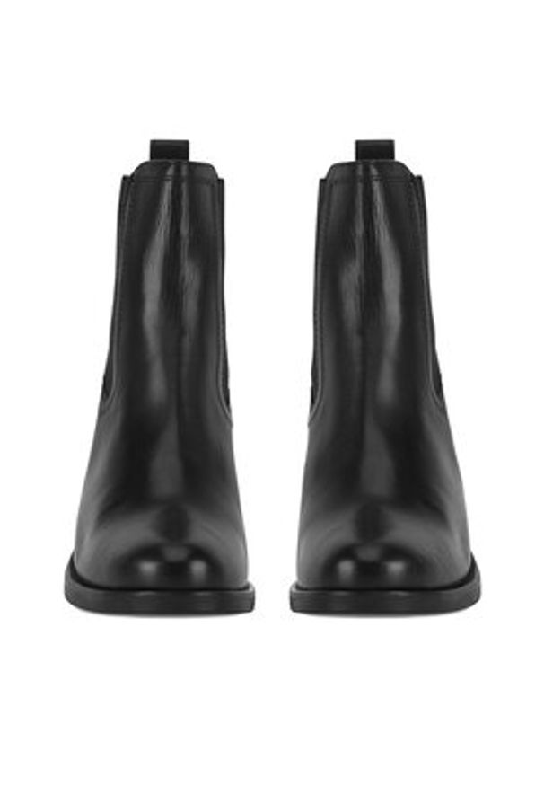 Lasocki Botki RST-MABEL-04 Czarny. Kolor: czarny. Materiał: skóra