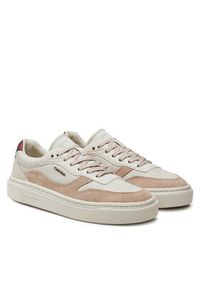 Calvin Klein Sneakersy Cupsole Lace Up W/Ml Mix M HW0HW02114 Beżowy. Kolor: beżowy. Materiał: skóra #4