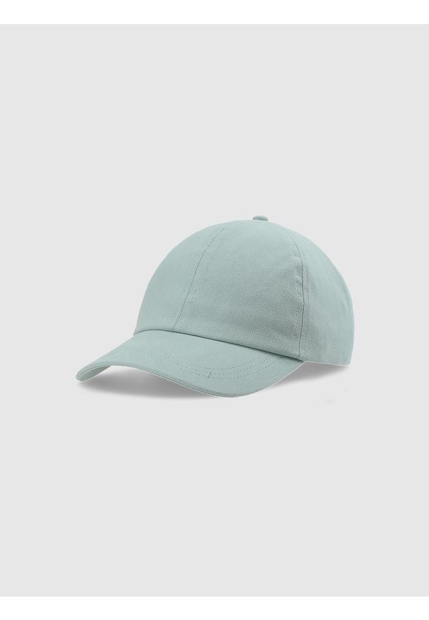 4f - 4F Czapka z daszkiem strapback uniseks - zielona S/M. Kolor: zielony. Materiał: bawełna, materiał. Sezon: lato. Styl: sportowy