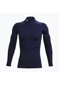Under Armour - Longsleeve Carpatree Dopamine Buzz Seamless. Kolor: niebieski. Długość rękawa: długi rękaw. Sport: fitness #1