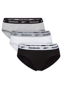 Majtki damskie Reebok 3 sztuki. Materiał: bawełna, elastan, materiał