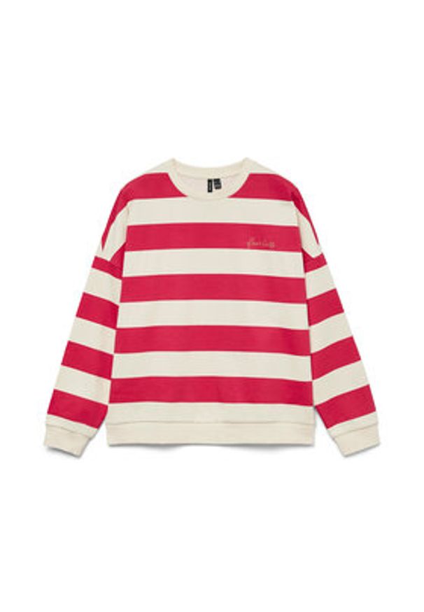 Vero Moda Bluza Viola 10338440 Różowy Regular Fit. Kolor: różowy. Materiał: bawełna
