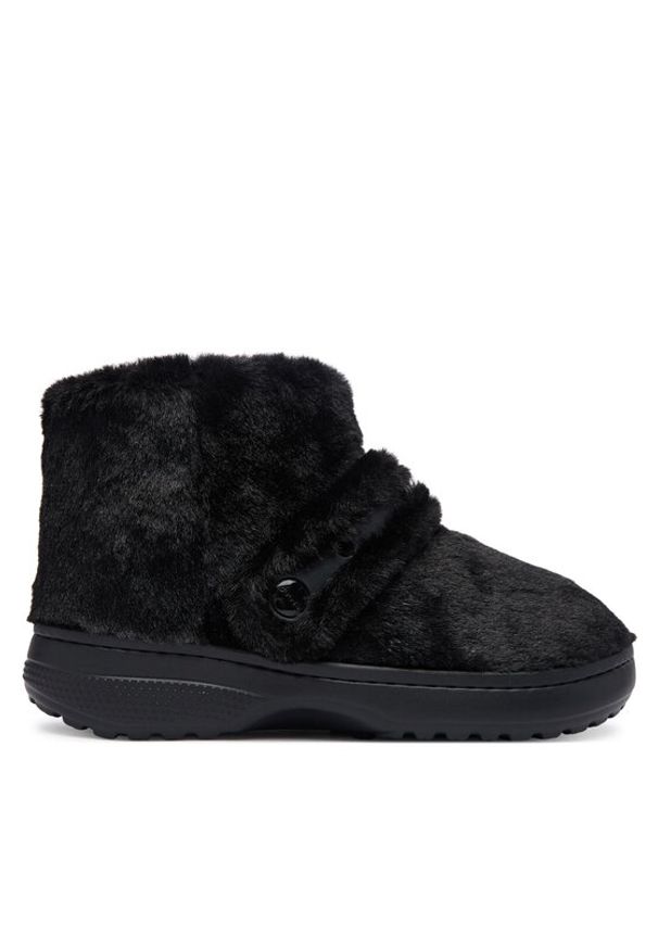 Crocs Kapcie Classic Unfurgettable Boot 211743 Czarny. Kolor: czarny. Materiał: materiał