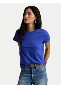 Polo Ralph Lauren T-Shirt 211B14605020 Niebieski Classic Fit. Typ kołnierza: polo. Kolor: niebieski. Materiał: bawełna #1