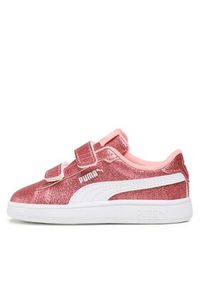 Puma Sneakersy Smash 3.0 Glitz Glam V Inf 394688 01 Różowy. Kolor: różowy #6