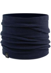 Osłona Szyi Buff Polar Neck Warmer Solid Dark Navy uni. Kolor: niebieski. Materiał: polar