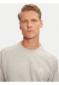 Adidas - adidas Bluza adicolor Classics 3-Stripes IM4514 Szary Regular Fit. Kolor: szary. Materiał: syntetyk, bawełna #5