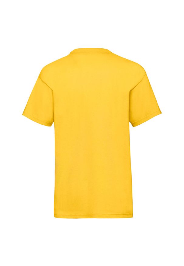 FRUIT OF THE LOOM - Koszulka Dziecięca Valueweight. Kolor: żółty, wielokolorowy, pomarańczowy. Sport: turystyka piesza