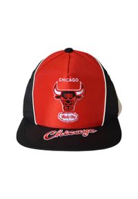 Czapka z daszkiem Mitchell & Ness NBA Chicago Bulls Snapback -CBUYYPPPBKRD. Kolor: czerwony, czarny, wielokolorowy