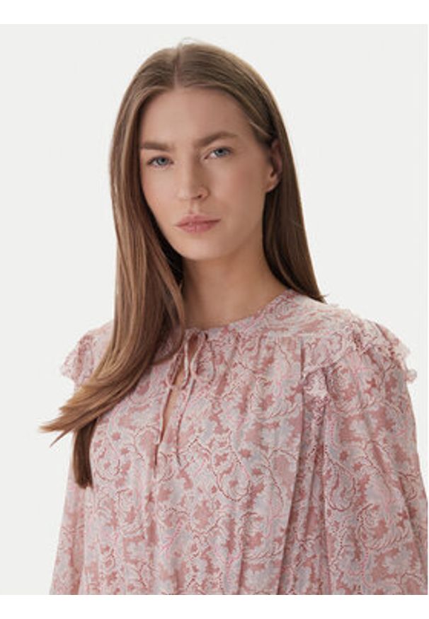 BOSS Sukienka codzienna C_Darmia 50557688 Różowy Regular Fit. Okazja: na co dzień. Kolor: różowy. Materiał: wiskoza. Typ sukienki: proste. Styl: casual