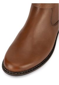 Rieker Botki Z4959-22 Brązowy. Kolor: brązowy. Materiał: skóra #6