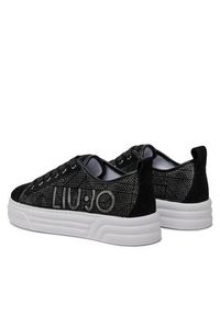 Liu Jo Sneakersy Cleo 26 BA4065 PX373 Czarny. Kolor: czarny. Materiał: zamsz, skóra