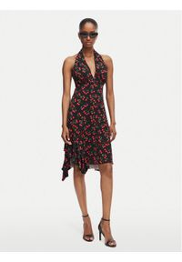 Guess Sukienka codzienna W6YKAV K6706 Czarny Regular Fit. Okazja: na co dzień. Kolor: czarny. Materiał: syntetyk. Typ sukienki: proste. Styl: casual #1