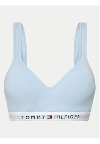 TOMMY HILFIGER - Tommy Hilfiger Biustonosz top UW0UW04612 Niebieski. Kolor: niebieski. Materiał: bawełna