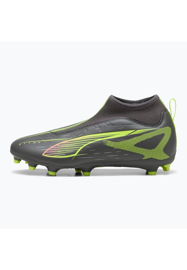 Puma - Buty piłkarskie dziecięce PUMA Ultra 5 Match+ LL FG/AG Jr. Kolor: żółty. Sport: piłka nożna