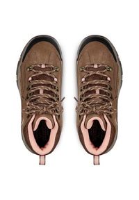 skechers - Skechers Trapery Trego Alpine Trail 167004/BRTN Brązowy. Kolor: brązowy. Materiał: skóra, zamsz #5