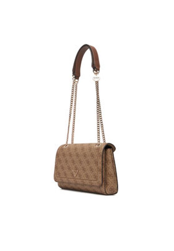 Guess Torebka Noelle II HWBG96 72210 Brązowy. Kolor: brązowy. Materiał: skórzane