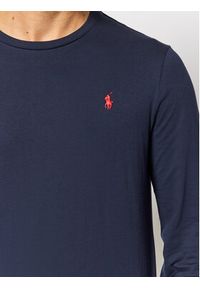 Polo Ralph Lauren Longsleeve Classics 710671468024 Granatowy Slim Fit. Typ kołnierza: polo. Kolor: niebieski. Materiał: bawełna. Długość rękawa: długi rękaw