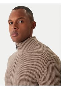 JOOP! Jeans Kardigan Hajoros 30047664 Beżowy Modern Fit. Kolor: beżowy. Materiał: bawełna #3