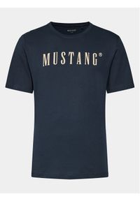 Mustang T-Shirt Austin 1014695 Zielony Regular Fit. Kolor: zielony. Materiał: bawełna