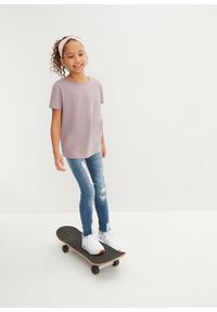 bonprix - T-shirt z czystej bawełny organicznej (3 szt.). Kolor: fioletowy. Materiał: bawełna #2