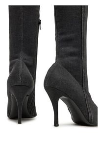 Diesel Kozaki D-Venus Kb D Y03366 P6901 T8013 Czarny. Kolor: czarny. Materiał: materiał #6