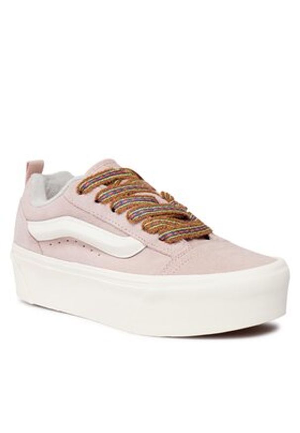 Vans Tenisówki Knu Stack VN000CRSBMC1 Różowy. Kolor: różowy. Materiał: skóra