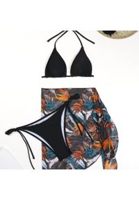 Intica - Zestaw bikini z pareo na plażę i basen Paca. Kolor: wielokolorowy. Materiał: tkanina, materiał #1
