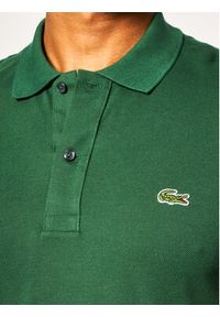 Lacoste Polo PH4012 Zielony Slim Fit. Typ kołnierza: polo. Kolor: zielony. Materiał: bawełna