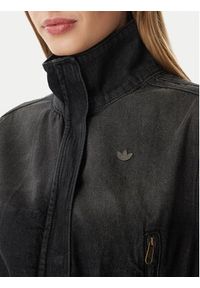 Adidas - adidas Kurtka jeansowa KD3918 Czarny Regular Fit. Kolor: czarny. Materiał: bawełna #3