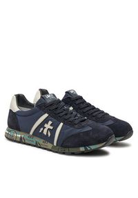 Premiata Sneakersy Lucy 6883 Granatowy. Kolor: niebieski. Materiał: materiał #4