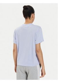 Adidas - adidas T-Shirt adicolor Trefoil IN8439 Fioletowy Boxy Fit. Kolor: fioletowy. Materiał: bawełna #6