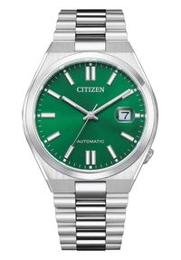 Zegarek Męski CITIZEN Green Automatic Classic Sapphire Tsuyosa NJ0150-81X. Styl: klasyczny, elegancki