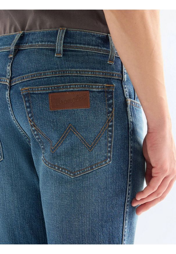 Wrangler - MESKIE SPODNIE WRANGLER TEXAS SLIM WISTERIA 112378457