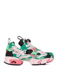 Sneakersy Reebok. Kolor: zielony