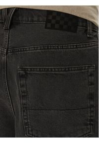 Vans Szorty jeansowe Check-5 VN000C9V Szary Baggy Fit. Kolor: szary. Materiał: bawełna