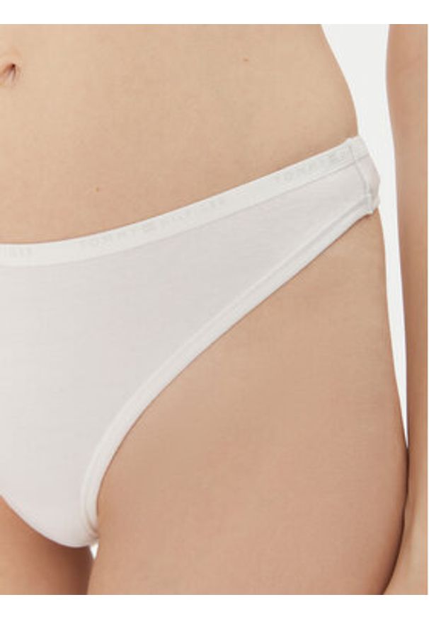 TOMMY HILFIGER - Tommy Hilfiger Stringi UW0UW05741 Biały. Kolor: biały. Materiał: bawełna