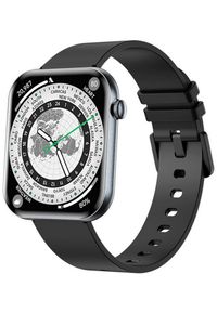 Rubicon - Zegarek Damski SMARTWATCH RUBICON RNCF49 black/black silicone. Rodzaj zegarka: smartwatch