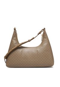 Calvin Klein Torebka Emblem Aop Conv Shoulder Bag LV04F3298G Beżowy. Kolor: beżowy. Materiał: skórzane #2