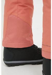 columbia - Columbia spodnie Bugaboo. Kolor: pomarańczowy. Materiał: puch. Technologia: Omni-Heat (Columbia). Sezon: zima. Sport: narciarstwo, snowboard #3
