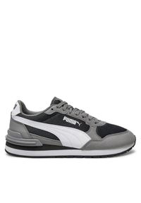 Puma Sneakersy St Runner v4 Mesh Jr 399876 04 Czarny. Kolor: czarny. Materiał: zamsz, skóra #1