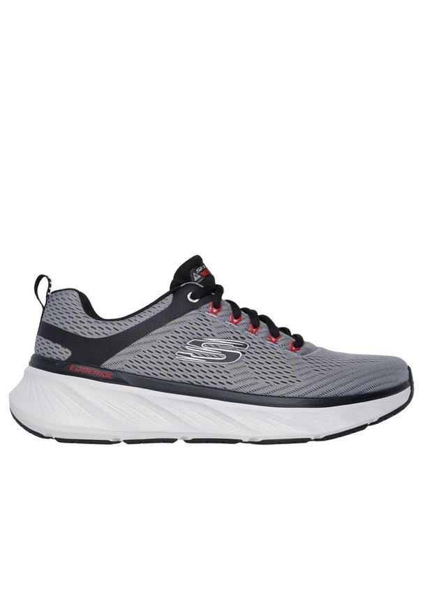 skechers - Buty męskie SKECHERS Edgeride Contention. Kolor: szary, brązowy, wielokolorowy
