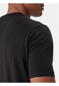 Karl Lagerfeld - KARL LAGERFELD T-Shirt 755780 561235 Czarny Regular Fit. Typ kołnierza: dekolt w karo. Kolor: czarny. Materiał: bawełna #2