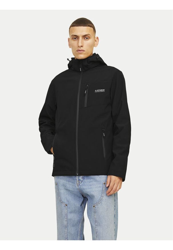 Jack & Jones Kurtka przejściowa Talor 12259615 Czarny Regular Fit. Kolor: czarny. Materiał: syntetyk