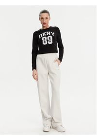 DKNY Sport Bluzka DP4T9979 Czarny Regular Fit. Kolor: czarny. Materiał: bawełna. Styl: sportowy #4