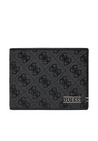 Guess Portfel SMBOLJ LEA20 Czarny. Kolor: czarny. Materiał: materiał #1