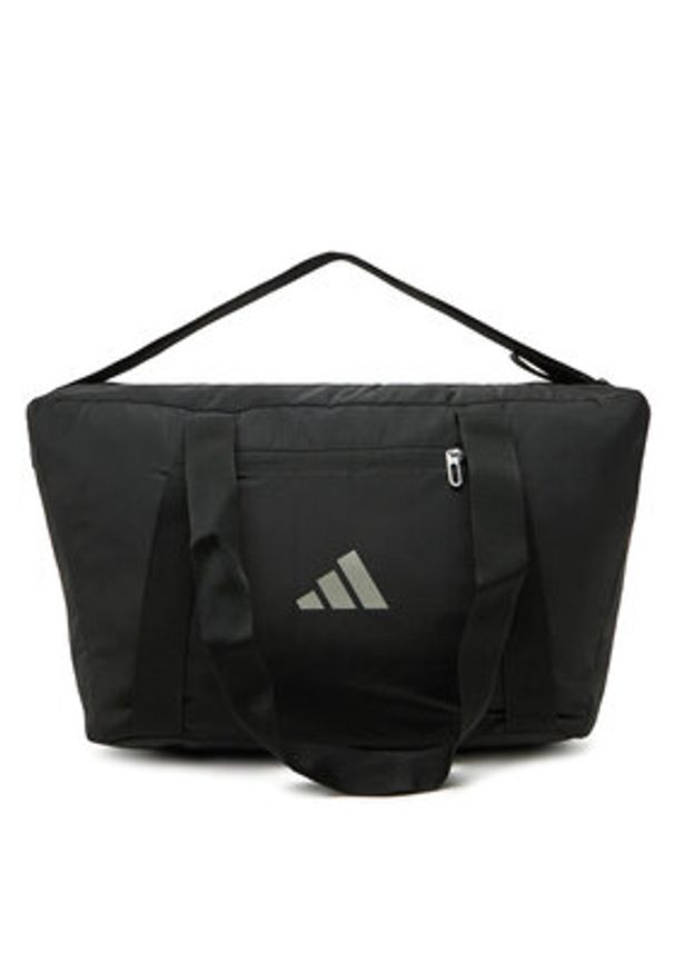 Adidas - adidas Torebka Sport Bag JE3223 Czarny. Kolor: czarny. Materiał: materiał